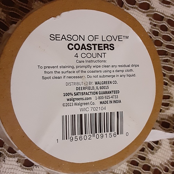 Seasons of Love Coasters - Picture 4 of 4